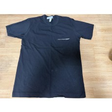 [COMME des GARÇONS SHIRT] 블랙 로고 반팔 티셔츠